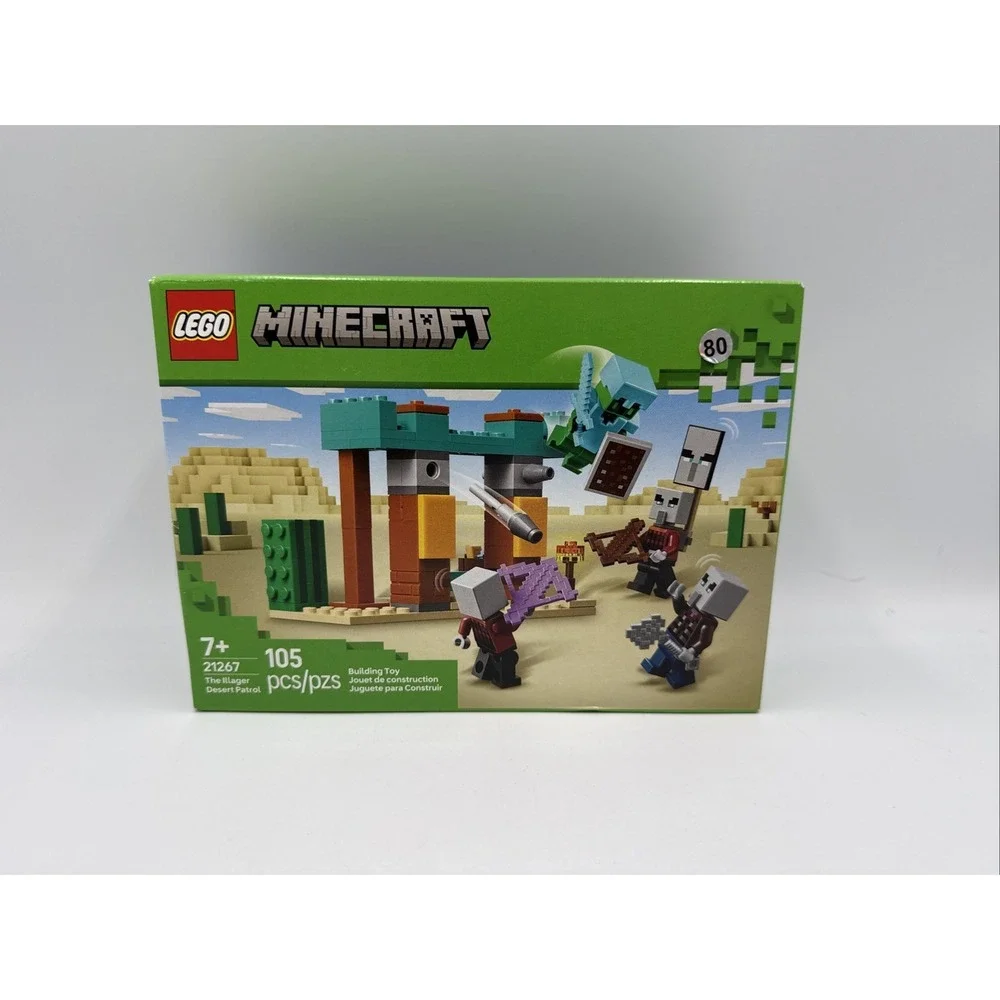 LEGO Minecraft The Illager Desert Patrol 21267 New Sealed 105 pcs 7+